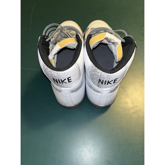 Nike Blazer ‘77 Mid 50 Years Of Hip Hop Shoes Men’s SZ 12 White Gray DV7194-100 - Picture 4 of 8